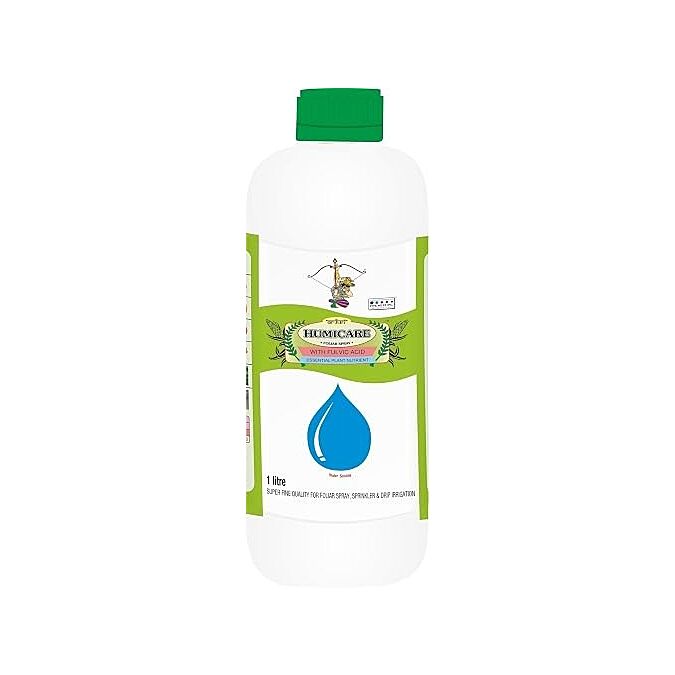 AGRIBIST|10% Fulvic Acid | 10% K₂O Liquid | Boosts Root Development | Bio Organic Crop Enhancer