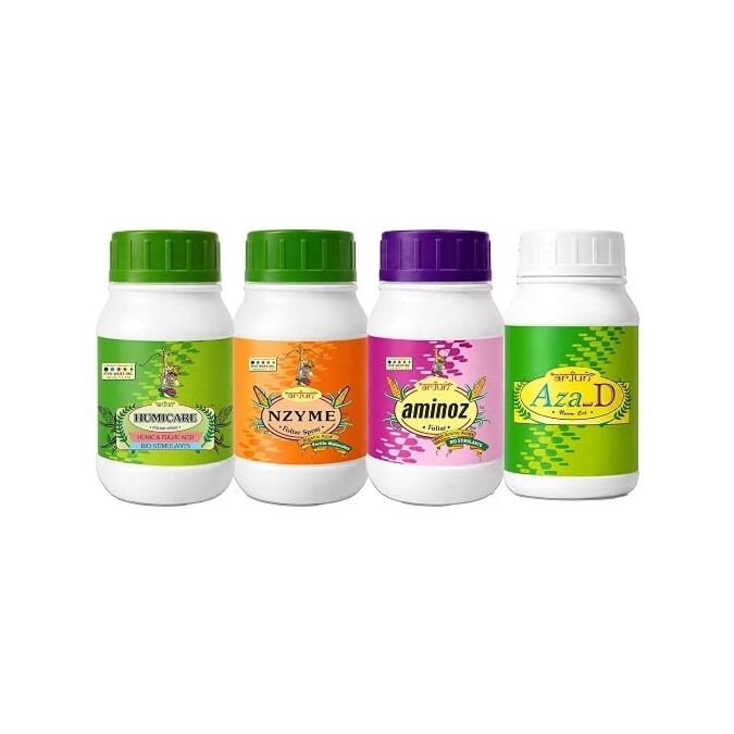 AGRIBIST| Garden Fertilizer Kit for Urban Gardeners | All-in-One Plant Nutrient Kit with NPK, Micronutrients & Organic Boosters