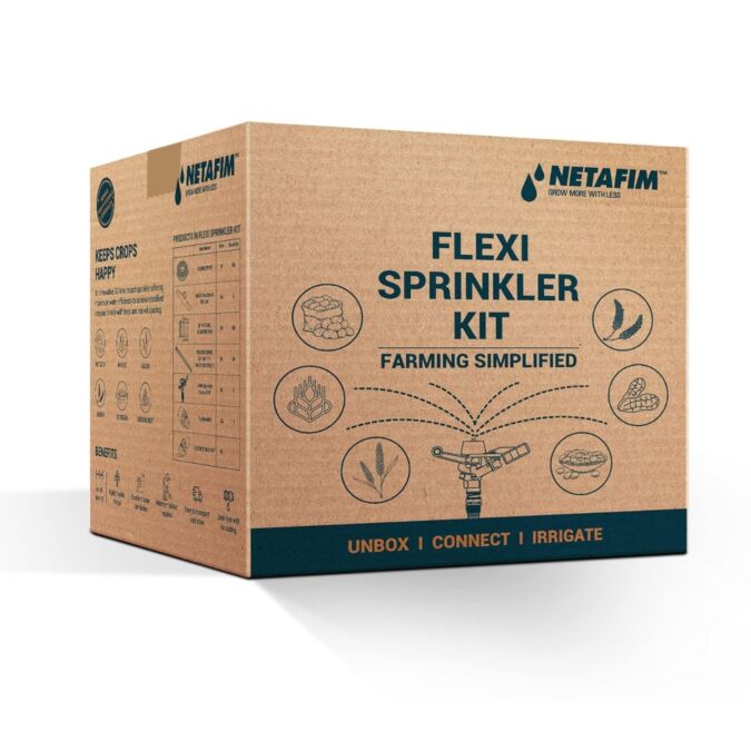 AGRIBIST | Flexi Sprinkler KIT 3" x 50M (5N*1800LPH)