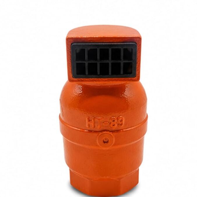 AGRIBIST | Harit HT-89 Air Release Valve 1.5 Inch 50mm Female Thread Aluminium Air Cum Vacuum Relief Valve Regular Automatic Release 0.5-10 Bar for Irrigation Pipeline Systems