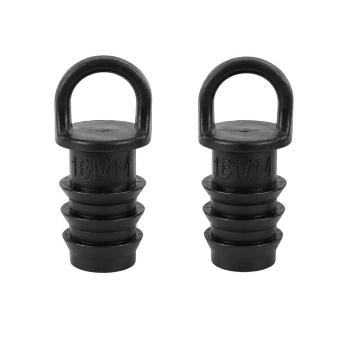 AGRIBIST | Drip Fittings And Accessories - Barbed Fittings - Lite - Barbed End Clamp - 16mm - (Pack of 25)