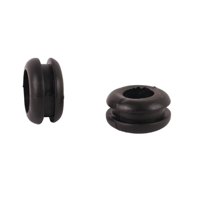 AGRIBIST | Drip Irrigation Accessories | Grommet - 16MM - J-Type - Black | Rubber Grommet (Pack of 50)