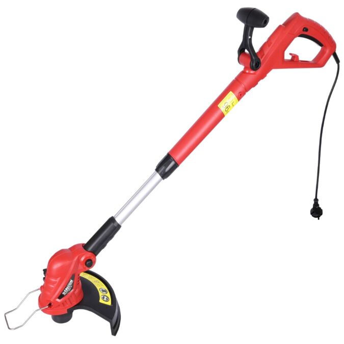 AGRIBIST | Electric Grass Trimmer 350W Weed Remover Machine Heavy Duty Lightweight Brush Cutter Tool for Garden and Yard