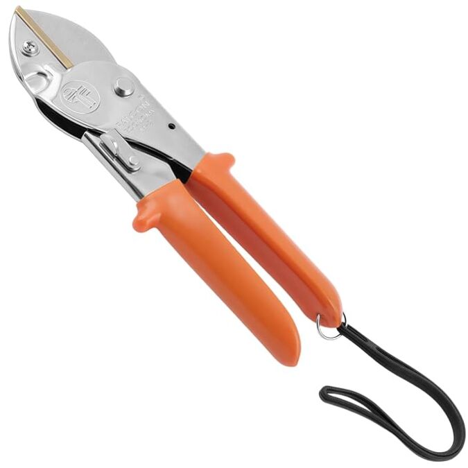 AGRIBIST  Falcon Pruning Secateurs - Economy M-2(Total Length 200 Mm, Steel Handle with