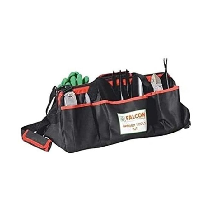 AGRIBIST | FGT-1500 15pc Gardening Tool Kit with Trowels Pruning Secateurs Hedge & Lopper Shear Pruning Saw Hand Hoe Cultivator Weeder Bill Hook Thorn Remover Tools Set for Home Gardeners (15 Pcs)