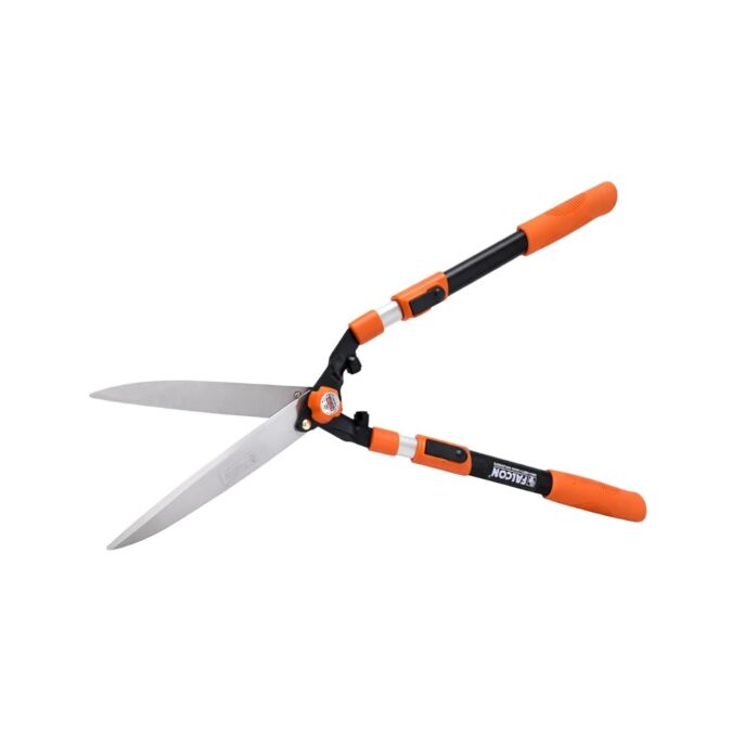 AGRIBIST  FHS-2016 Hedge Shear with Telescopic Aluminum Handles Heavy Duty Gardening Shear Clippers for Trimming Borders Boxwood and Tall