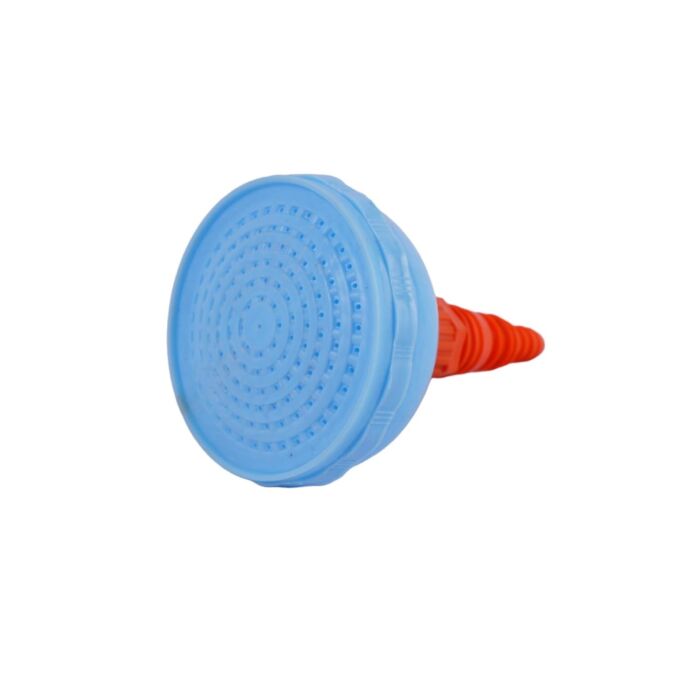 AGRIBIST | Garden Irrigation Accessories - Plastic Shower Cap with Orange Adaptor (Pack of 1)