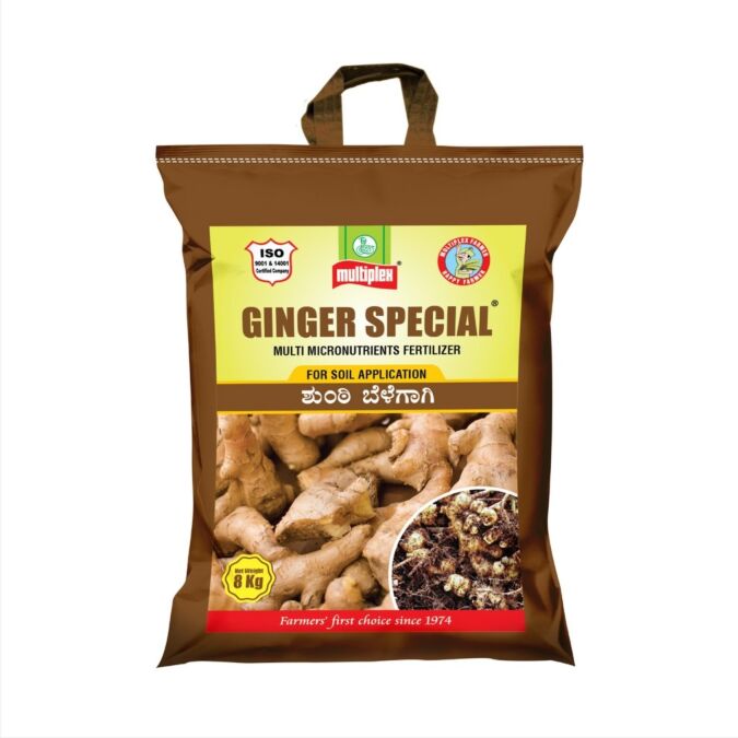 AGRIBIST | Ginger Special (Multi Micronutrient Fertilizer) - 8 KG