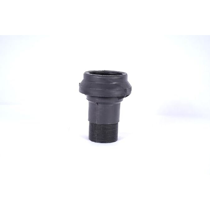 AGRIBIST | HDPE Sprinkler Pipe Fittings - Dual Clamp - 2.5 Inch - PCN (Pump Connecting Nipple) - Out/Threaded (PACK OF1)