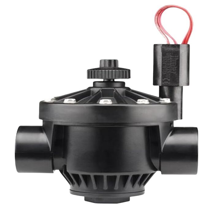 AGRBIST | HUNTER - Irrigation - Automation - Solenoid Valve - PGV-151G-B-24-VAC - 1.5 inch (50MM) - 24 VAC Coil - PGV Series Valve with FLow Control (Pack of 1)
