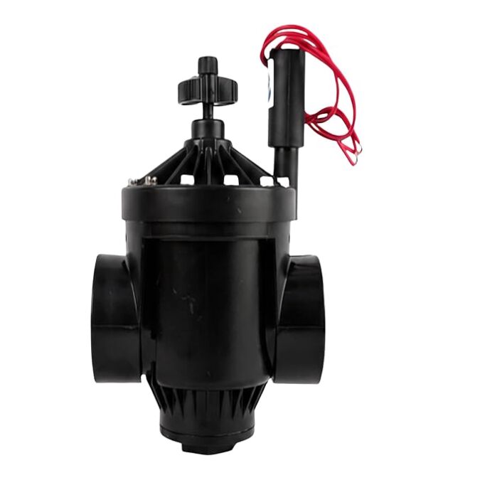 AGRIBIST | HUNTER - Irrigation - Automation - Solenoid Valve - PGV-201G-B-24-VAC - 2 inch (63MM) - 24 VAC Coil - PGV Series Valve with FLow Control (Pack of 1)