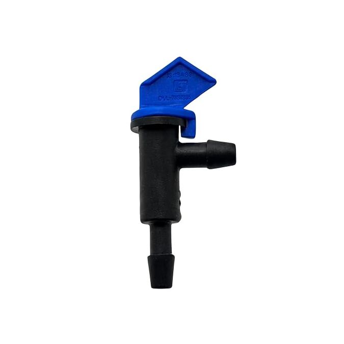  AGRIBIST | JAIN J-LOC Drip Emitter 8 LPH Non-PC Openable Dripper ISI Marked 4mm Barb Outlet Online Dripper for Drip Irrigation Suitable for Micro Tube & Direct Punch Tube Installation pack of 250