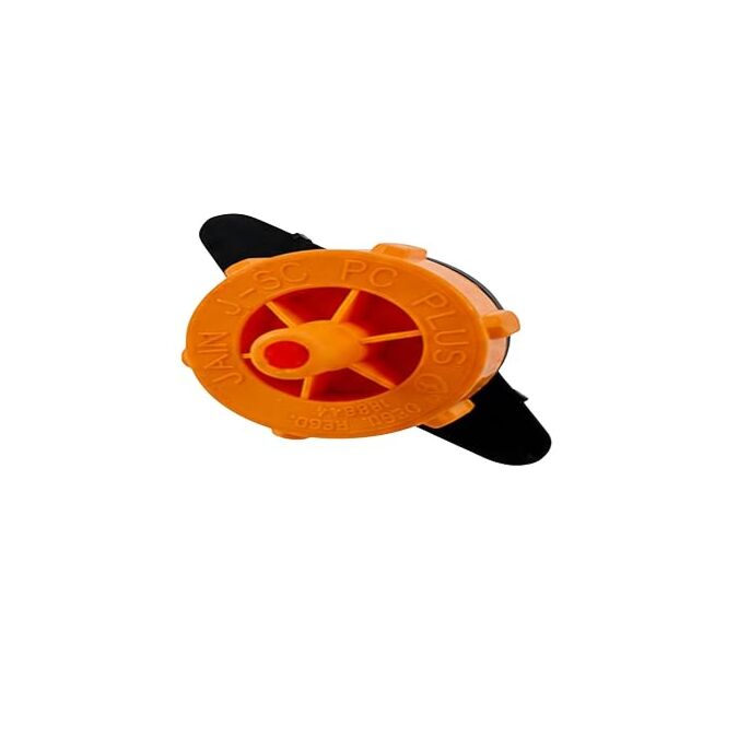  AGRIBIST | JAIN SC-PC-PLUS Pressure Compensated Drip Emitter 2.2 LPH Openable PC Dripper with Plain Outlet ISI Certified Online Dripper for Drip Irrigation Greenhouse Nursery & Agriculture pack of 100