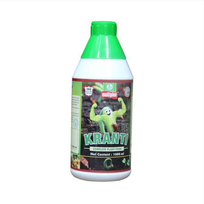 AGRIBIST | Kranti Micronutrient Fertilizer - (Complete Plant Food) 100 ML