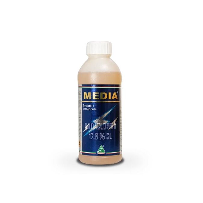 AGRIBIST | Media Insecticide (Imidacloprid 17.8% SL) for Systemic Sucking Pest Control 1LTR
