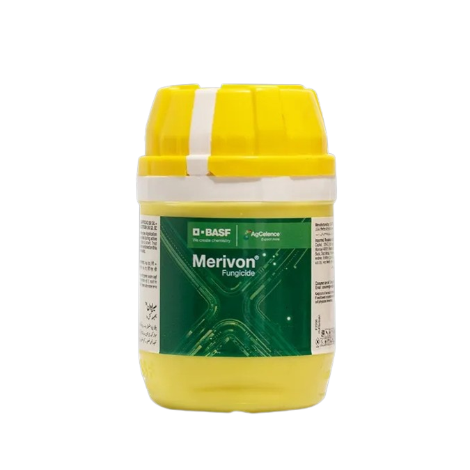 AGRIBIST | Merivon Fungicide by BASF - Fluxapyroxad 250 G/L + Pyraclostrobin 250 G/L SC 40ml
