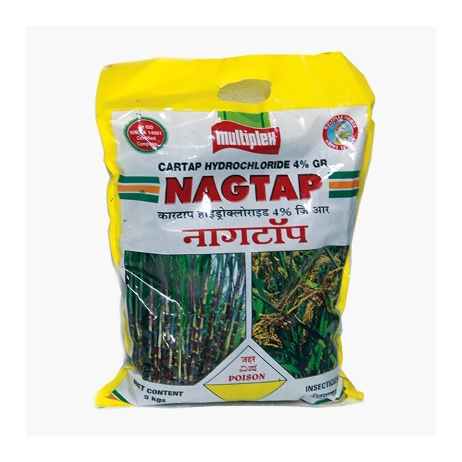 AGRIBIST | Nagtap Cartap Hydrochloride 4% G.R Insecticides - 5KG