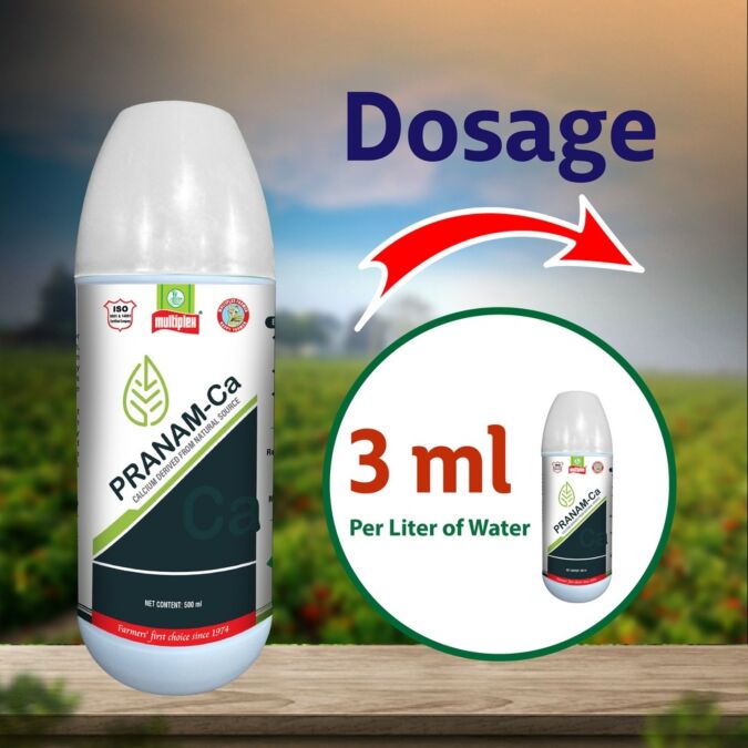 AGRIBIST | Pranam-Ca (Liquid Calcium Fertilizer) 1LT