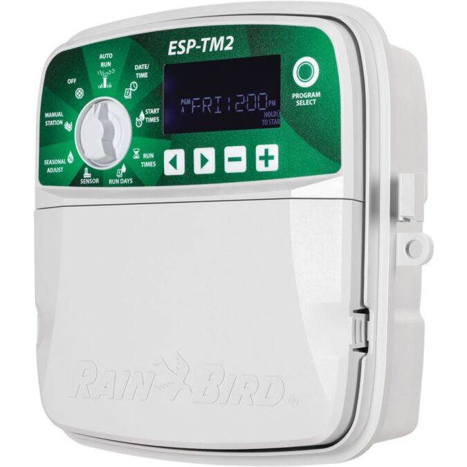  AGRIBIST Rain Bird ESP-TM2 Irrigation Controller (WiFi Module Not Included) / 4 Zones RainBird TM2-4
