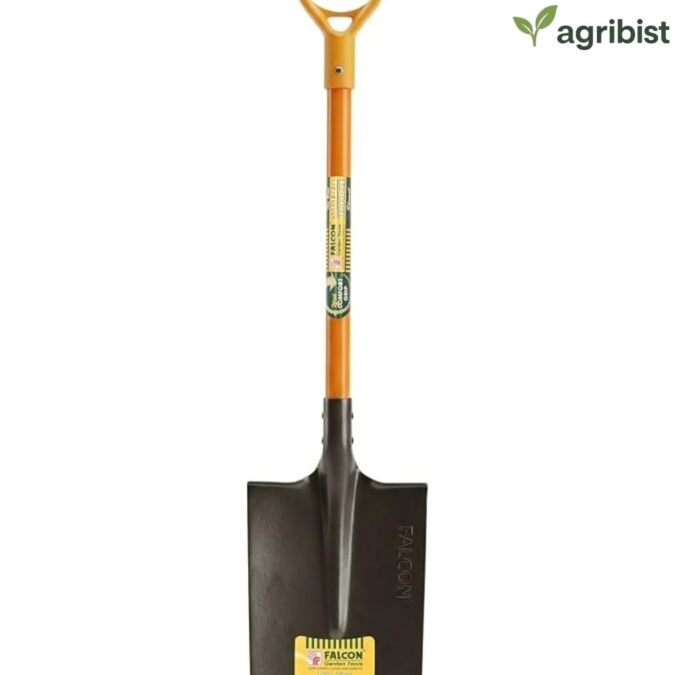  FSS-4000 Garden Shovel with D Handle and Stainless Steel Square Head Heavy Duty Lightweight Outdoor Gardening Tool for Agriculture Digging Soil Planting & Transplanting Weeding (Multicolor) (Pack of 25)