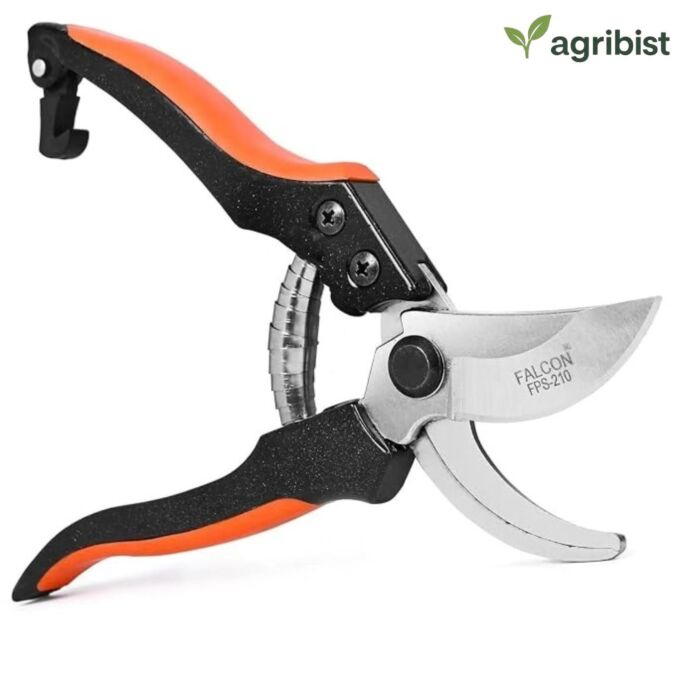 FPS-210 Garden Pruning Secateur for Home Gardening, Plant Care, Flowers, Shrubs & Branch Maintenance, Ergonomic Grip (Pack of 25)