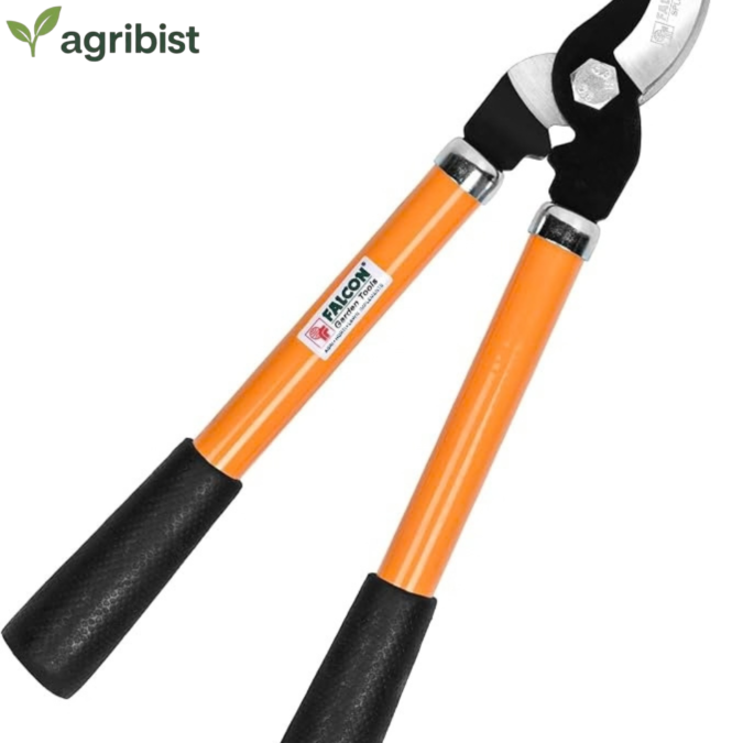 SPLS-7006 Professional Lopper Shear with Non Stick Coating Blade Garden Pruner Tree Hedge Branch Cutter Garden Loop Pruning Tool (Pack of 1, 380mm, Yellow and Black) (Pack of 25)
