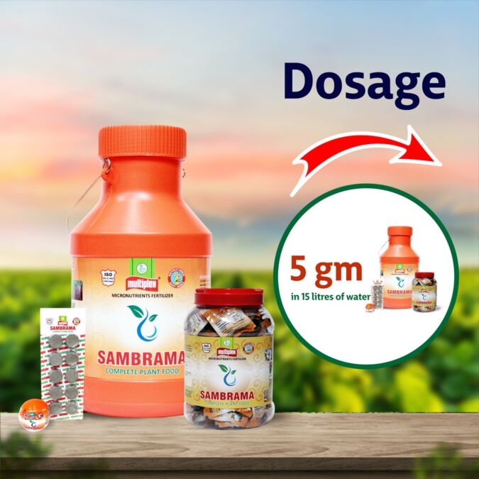 AGRIBIST | Sambrama (Complete Plant Food) 50GM