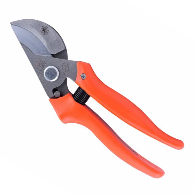 AGRIBIST | Steel Pruning Secateur with Heavy Duty Stainless Steel Pruner Cutter Sharp Blade Grip Handle Trimmer Plant Clipper Tool Gardening Scissors for Home Garden Lawn Backyard (Pack of 1)