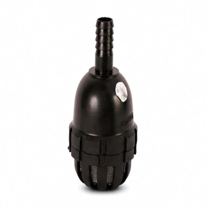 AGRIBIST Venturi Fertilizer Injector Foot Valve with SS Filter Mesh & Spring Loaded Check Valve 3/4 Inch Nipple for 3/4 Inch Hose Pipe Anti Backflow Suction Foot Valve fr Pump System