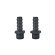 Drip Fittings And Accessories - Threaded Fittings - Threaded - Premium - Nipple - 0.5 inch x 16mm - Delrin - (Pack of 100)