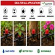 Drip Irrigation Accessories - Dripper - Adjustable DRIPPER - RED - (0-70lph) - drip Irrigation dripper - Used in Farm, Garden etc (Pack of 500)