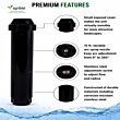RAIN Bird - Uni-Spray Sprinkler with 15-Van Nozzle Radius 15 ft, Adjustable Arc 0 to 360 Degree, Pop up Height 4 Inches (Pack of 50)