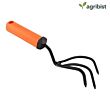 FCH-3005 Garden Cultivator with Comfortable Grip and 3 Stainless Steel Prong Durable Heavy Duty Hand Tool for Agriculture & Home Gardening Soil Loosening (Multicolor) (Pack of 50 )
