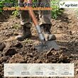 FFAS-6000 3-in-1 Foldable Shovel with Wooden Handle and Steel Blade Lightweight Heavy Duty Gardening Tool for Digging Aerating Loosening  (Pack of 25 )