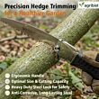 FPS-21 Hand Pruning Saw Heavy Duty with Carbon Steel Blade Handsaw for Trees Wood Cutting Camping Gardening Work Tree Trimming (Pack of 25)