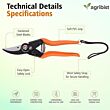  FALCON Pruning Secateur (Total Length - 225 mm) (Pack of 25)