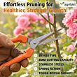  FTS-808 Thinning Scissors with Nylon handle and safety lock Stainless Steel Long Blade Comfortable Grip Heavy Duty Multipurpose Use Tool For Home Gardening Trimming Wool Shearing (Multicolor) (Pack of 50)