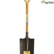  FSS-4000 Garden Shovel with D Handle and Stainless Steel Square Head Heavy Duty Lightweight Outdoor Gardening Tool for Agriculture Digging Soil Planting & Transplanting Weeding (Multicolor) (Pack of 25)