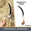  SPS(W)-3040 Grass Sickle with Curved High Carbon Steel Blade and Wooden Grip Hand Held Tool for Gardening Weeding & Harvesting (Pack of 50)