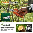  FPS-212 Pruning Secateur By Pass Type with 215mm Sharp Blade Branch Wood and Flower Plant Cutter Gardening Tool for Home Garden & Agriculture (Pack of 25 )