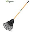  FPLR-49 Leaf Rake with Ergonomic Grip Long Handle 3 in 1 Heavy Duty Durable Tines Multi-Purpose Gardening Tool for Home Garden Raking Leaves Soil Leveling & Cultivating (Multicolor) (Pack of 25)