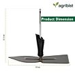  FPGH-2001CQ Garden Hoe Without Handle Heavy Duty Manual Weeder for Aerating & loosening Soil Gardening Cultivator Tool for Home Gardens & Agriculture (Pack of 25)