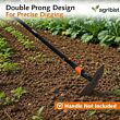  FPGH-2001CQ Garden Hoe Without Handle Heavy Duty Manual Weeder for Aerating & loosening Soil Gardening Cultivator Tool for Home Gardens & Agriculture (Pack of 25)