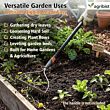  FPBR-0121CQ Garden Bow Rake Without Handle 12 Teeth Heavy Duty Cultivator Rakes for Loosening Soil Gathering Leaf Leveling Lawn Farming Land Management ( Pack of 25)