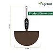 FALCON FPLE-5221CQ Lawn Edge Cleaner Without Handle Heavy Duty Manual Hand Weed Removal Gardening Tool for Lawn Garbage & Garden Leaf Clean Up Home Garden & Agriculture Tools (Pack of 50)