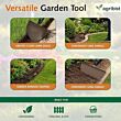 FALCON FPLE-5221CQ Lawn Edge Cleaner Without Handle Heavy Duty Manual Hand Weed Removal Gardening Tool for Lawn Garbage & Garden Leaf Clean Up Home Garden & Agriculture Tools (Pack of 50)