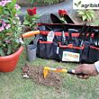 FGT-1500 15pc Gardening Tool Kit with Trowels Pruning Secateurs Hedge & Lopper Shear Pruning Saw Hand Hoe Cultivator Weeder Bill Hook Thorn Remover Tools Set for Home Gardeners (Pack of 25)
