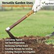 SPKW-50 Steel Spade with Wooden Handle Phawda Agriculture Equipment for Digging & Weeding Comfort Grip Handle Garden Tool for Home Gardening Farm Lands (Pack of 25)