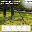  FPDF-8901CQ Garden Fork Without Handle Heavy Duty 4 Teeth Digger Manual Hand Weeding Tool for Indoor and Outdoor Home Gardens & Lawn Digging Bar (Pack of 25)