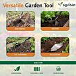  FPHR-5211CQ Hand Ridger Without Handle Heavy Duty Manual Tools Weeding loosening Soil Trenching Gardening Tools for Home Gardens & Agriculture (Pack of 25)